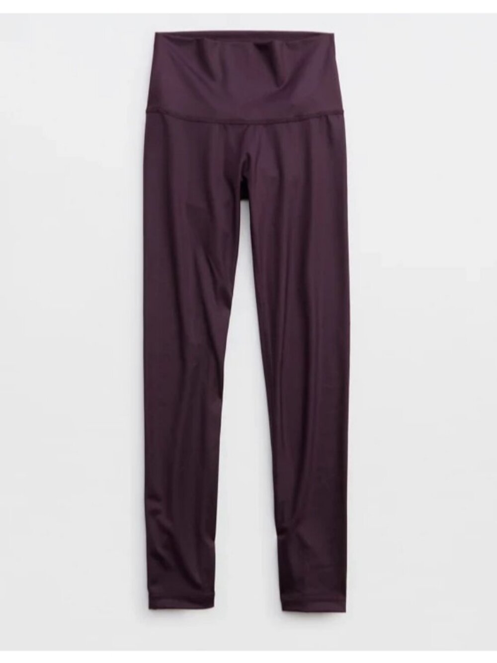 OFFLINE By Aerie High Waisted Legging Goals Gloss Cool Berry Women's MEDIUM - Picture 6 of 6
